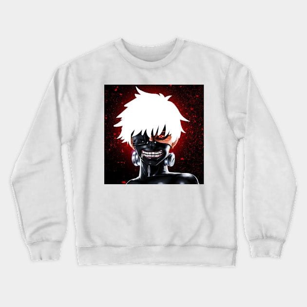 DEATH WEARS A MASK Crewneck Sweatshirt by MIAMIKAOS